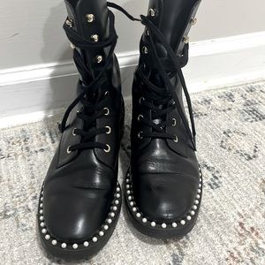 Stuart weitzman Pearl booties size 7